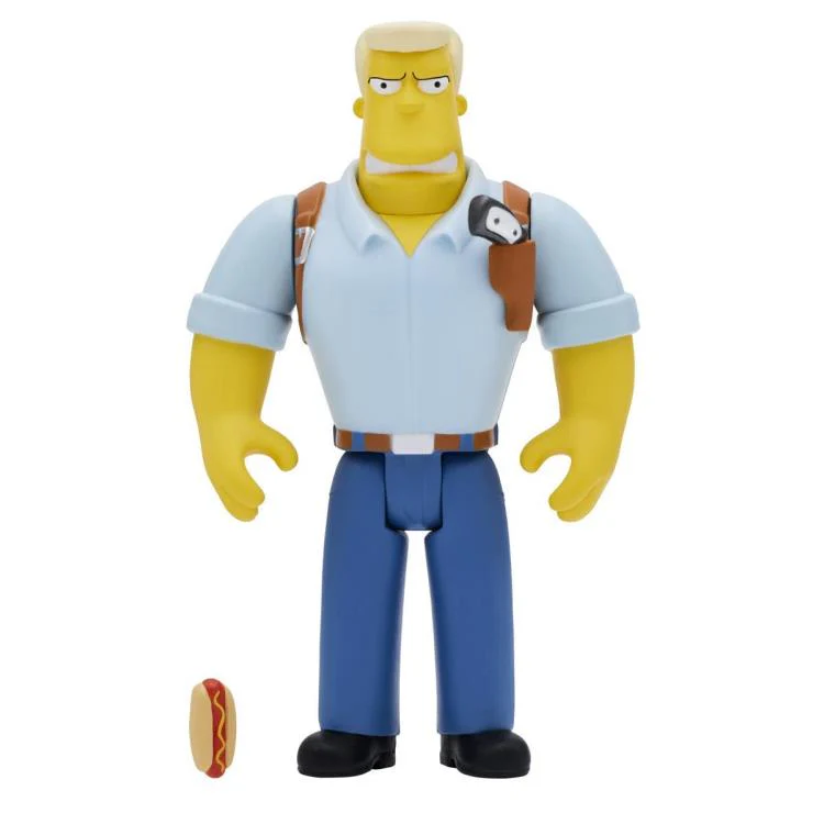 The Simpsons 3.75IN Reaction Figure McBain - Image 2