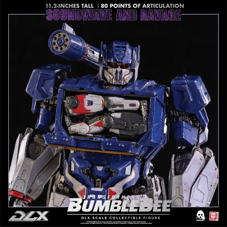 Threezero Transformers: Bumblebee DLX Scale Collectible Series Soundwave and Ravage - Image 13