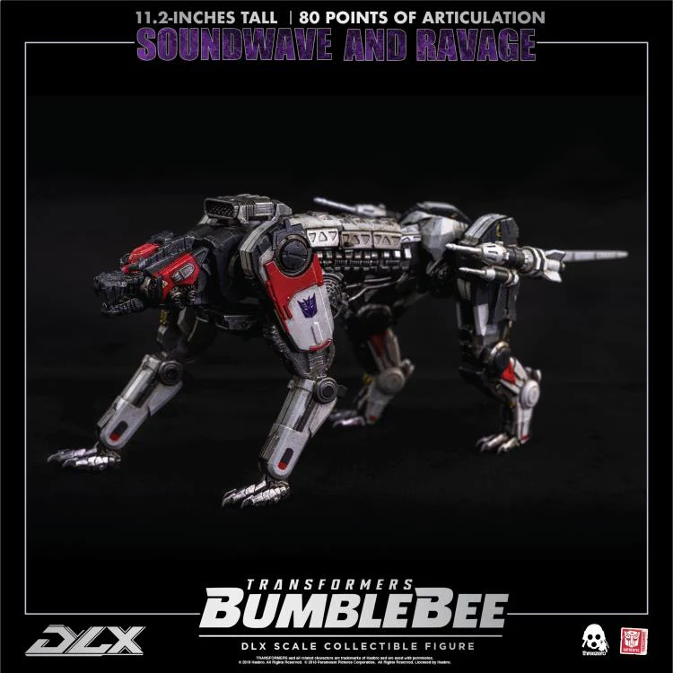 Threezero Transformers: Bumblebee DLX Scale Collectible Series Soundwave and Ravage - Image 14