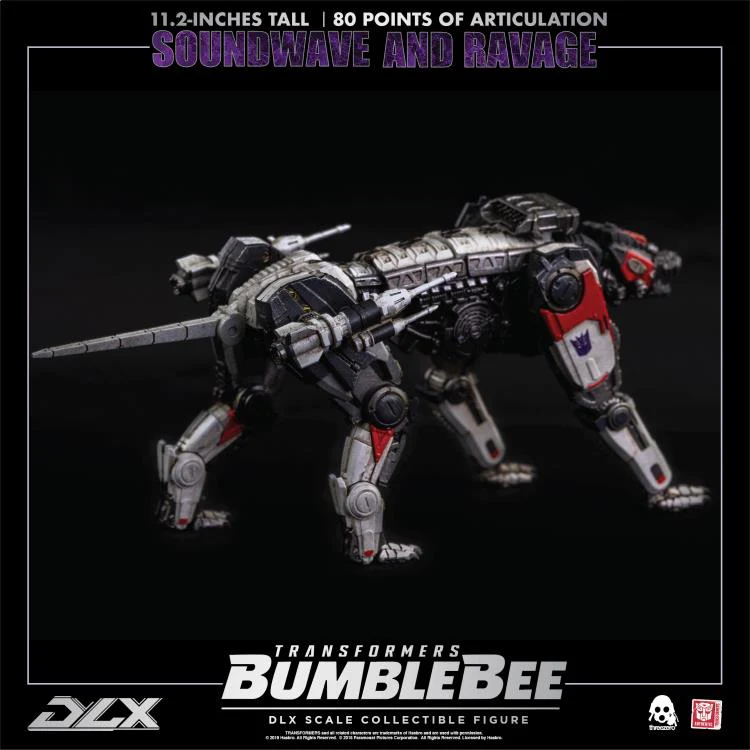 Threezero Transformers: Bumblebee DLX Scale Collectible Series Soundwave and Ravage - Image 17