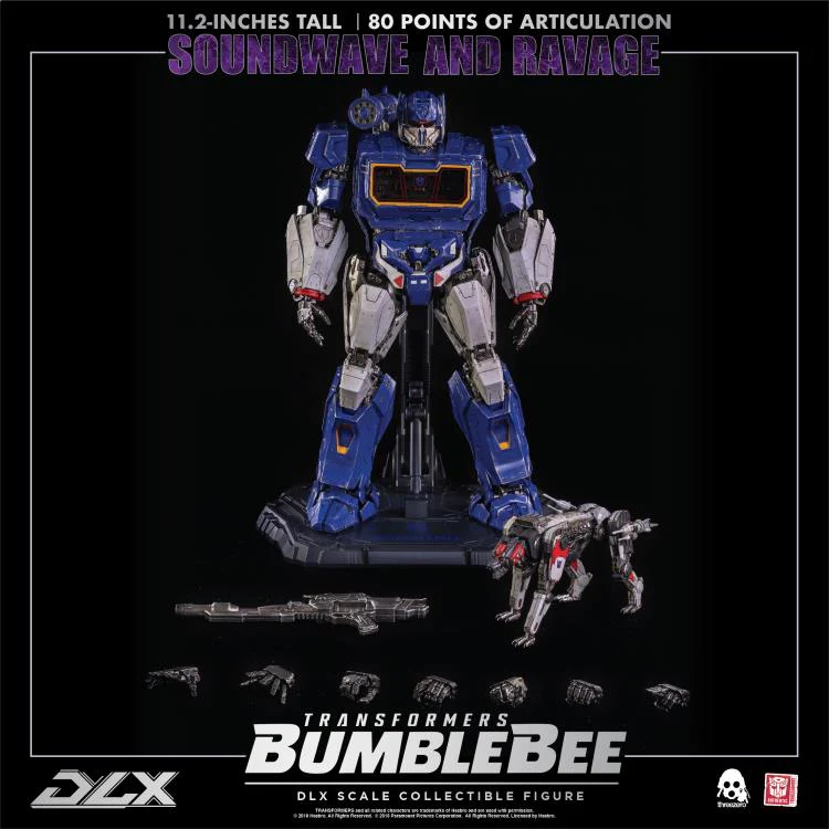 Threezero Transformers: Bumblebee DLX Scale Collectible Series Soundwave and Ravage - Image 22