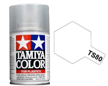 TS-80 Flat Clear Tamiya Colour for Plastics