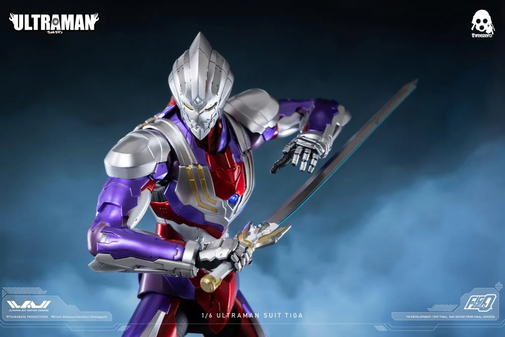 Ultraman Suit Another Universe FigZero Ultraman Suit Tiga 1/6 Scale Figure - Image 8
