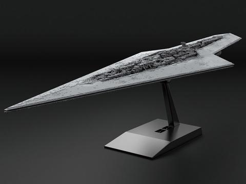 Vehicle Model #016 Super Star Destroyer Vehicle 1/100000 Scale Model Kit - Image 2