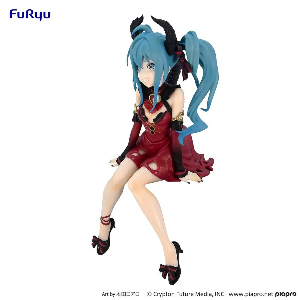 Vocaloid Hatsune Miku (Villain Color Red Variation Ver.) Noodle Stopper Figure - Image 3