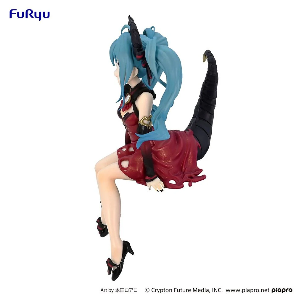 Vocaloid Hatsune Miku (Villain Color Red Variation Ver.) Noodle Stopper Figure - Image 5