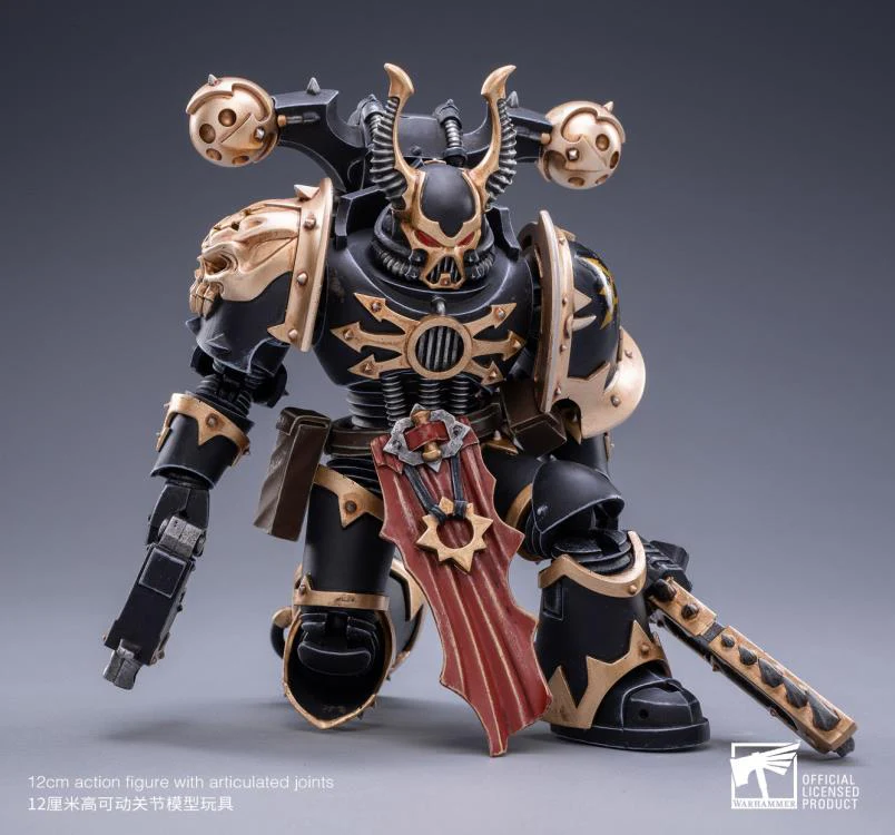 Warhammer 40K Black Legion Brother Talas 1/18 Scale Figure - Image 2