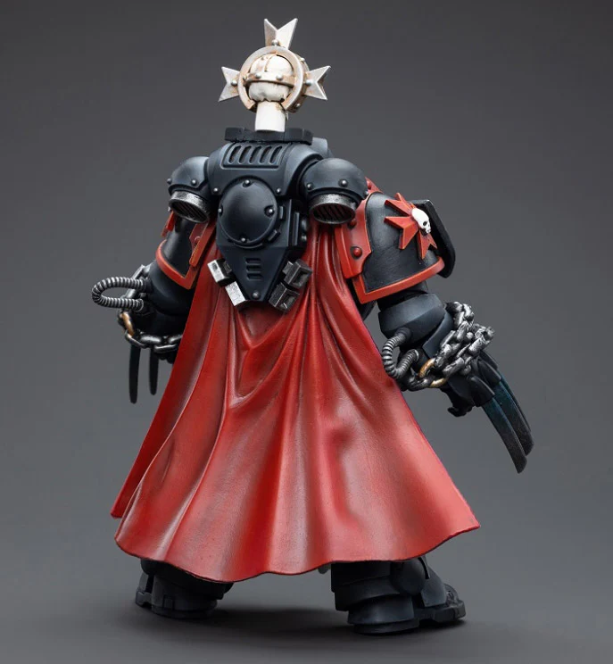 Warhammer 40K Black Templars Primaris Sword Brethren Alberic 1/18 Scale Figure - Image 4
