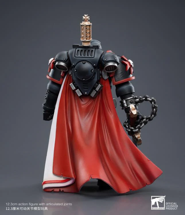 Warhammer 40K Black Templars Primaris Sword Brethren Eberwulf 1/18 Scale Figure - Image 4