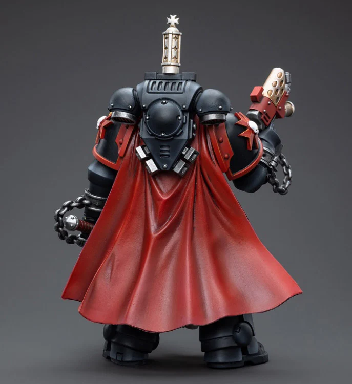Warhammer 40K Black Templars Primaris Sword Brethren Granbertus 1/18 Scale Figure - Image 3