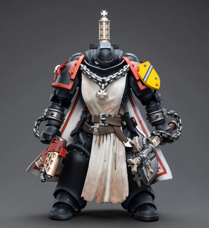 Warhammer 40K Black Templars Primaris Sword Brethren Granbertus 1/18 Scale Figure - Image 4