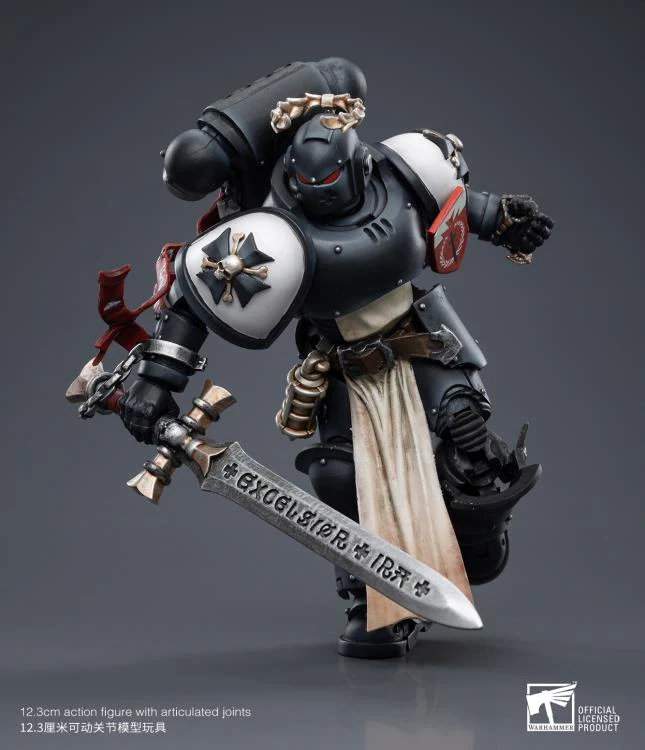 Warhammer 40K Black Templars The Emperor's Champion Rolantus 1/18 Scale Figure - Image 6