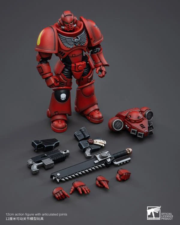 Warhammer 40K Blood Angels Intercessors 1/18 Scale Figure - Image 7