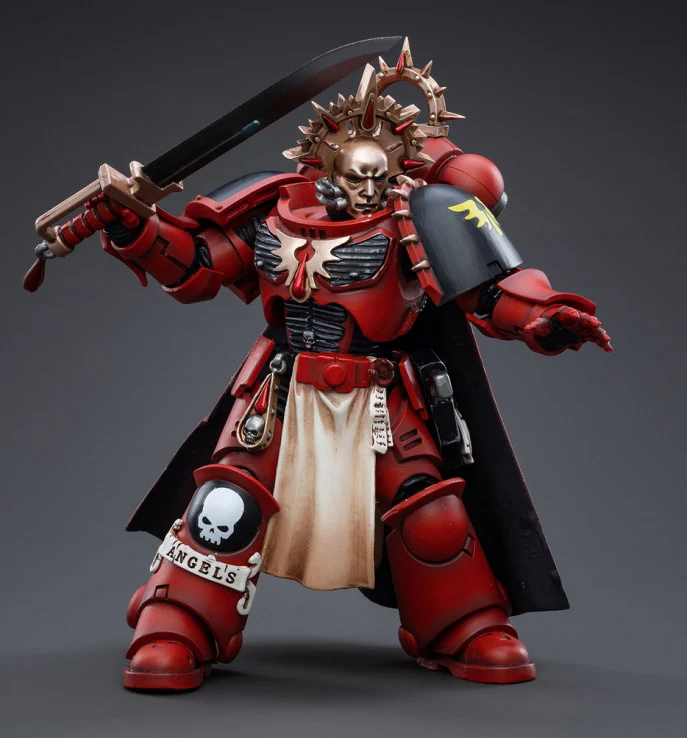 Warhammer 40K Blood Angels Veteran Alberigo 1/18 Scale Figure - Image 4