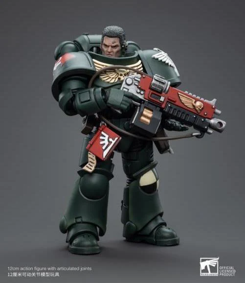 Warhammer 40K Dark Angels Intercessors Brother Asharr 1/18 Scale Figure - Image 3