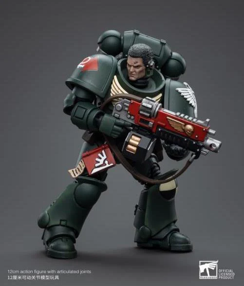 Warhammer 40K Dark Angels Intercessors Brother Asharr 1/18 Scale Figure - Image 6