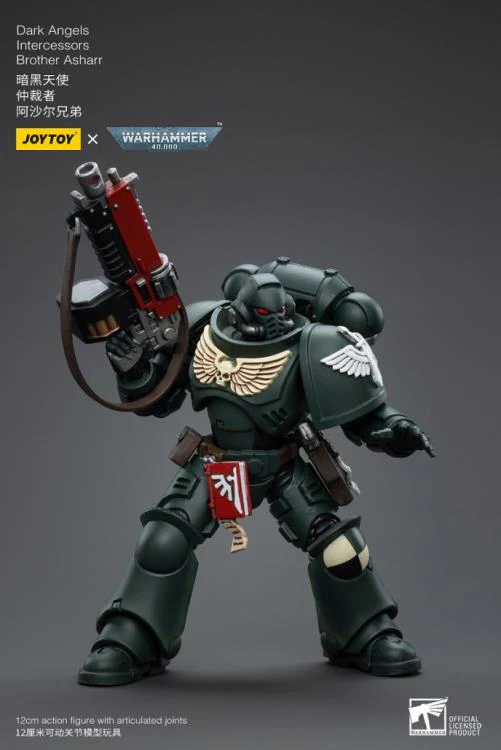 Warhammer 40K Dark Angels Intercessors Brother Asharr 1/18 Scale Figure - Image 7