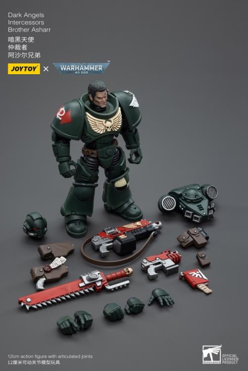 Warhammer 40K Dark Angels Intercessors Brother Asharr 1/18 Scale Figure - Image 8