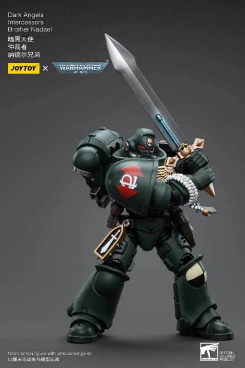 Warhammer 40K Dark Angels Intercessors Brother Nadael 1/18 Scale Figure - Image 7
