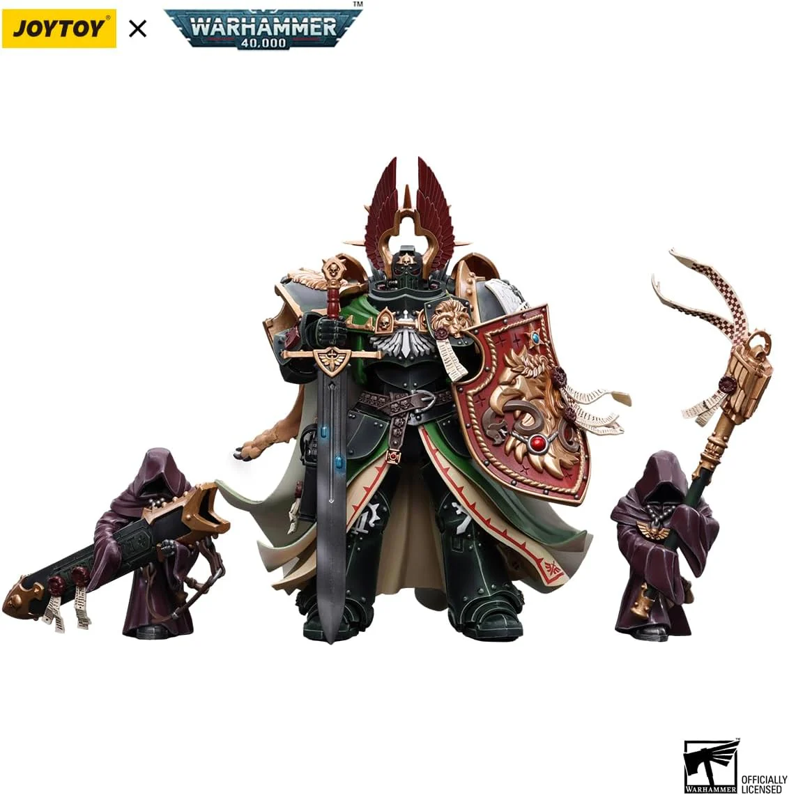Warhammer 40k Dark Angels Primarch Lion El'Jonson 1/18 Scale Action Figure