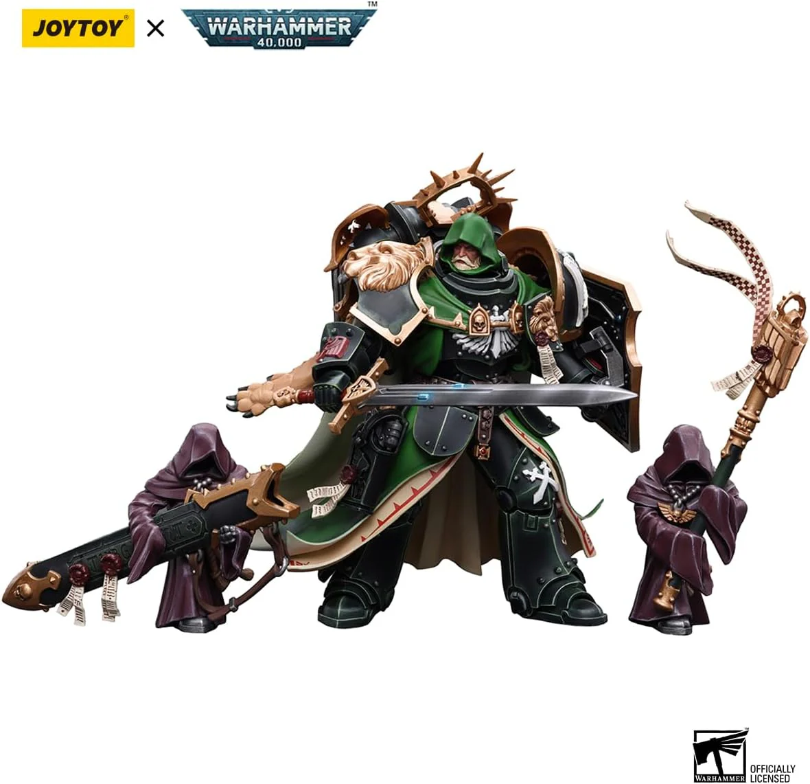 Warhammer 40k Dark Angels Primarch Lion El'Jonson 1/18 Scale Action Figure - Image 3