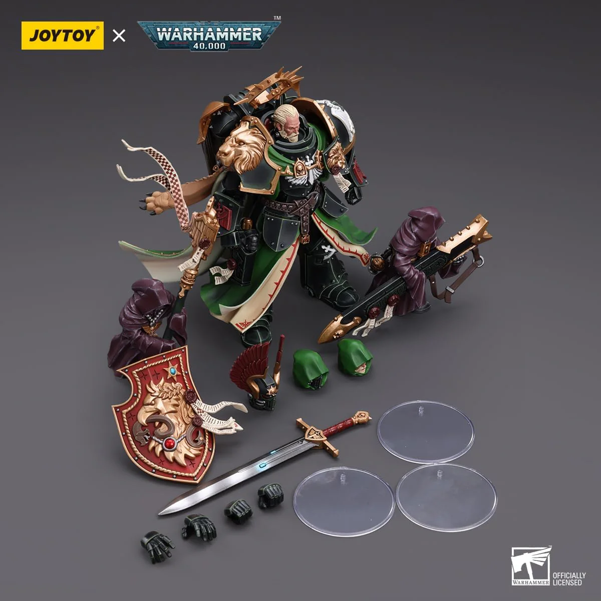 Warhammer 40k Dark Angels Primarch Lion El'Jonson 1/18 Scale Action Figure - Image 7