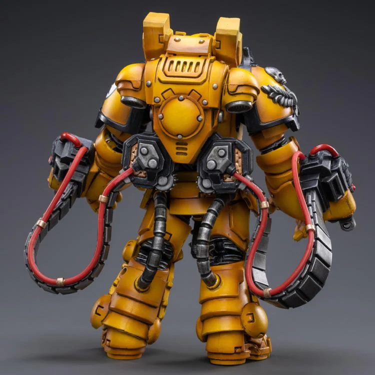 Warhammer 40K Imperial Fists Aggressor Brother Sergeant Lycias 1/18 Scale Figure - Image 4