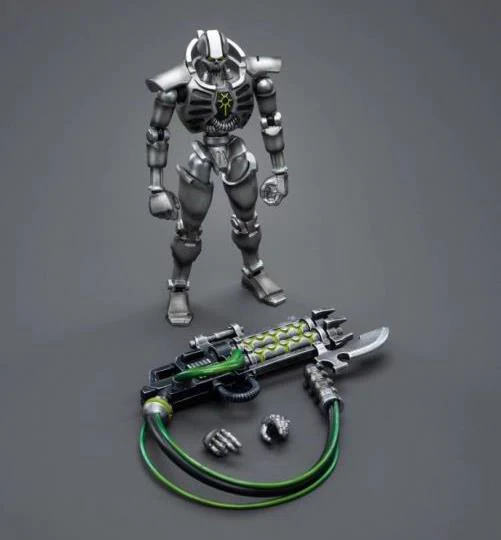 Warhammer 40k Necrons Sautekh Dynasty Immortal with Gauss Blaster 1/18 Scale Figure - Image 8