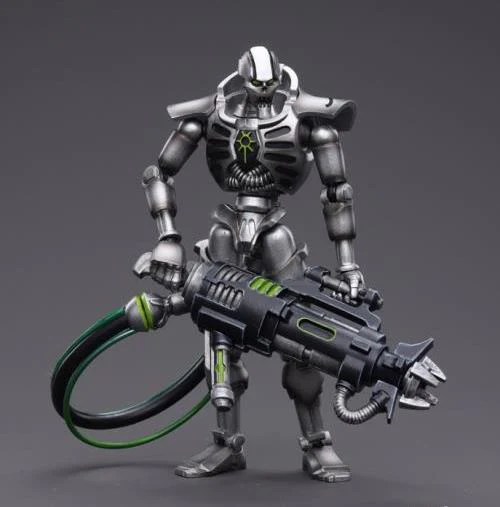 Warhammer 40k Necrons Sautekh Dynasty Immortal with Tesla Carbine 1/18 Scale Figure - Image 3