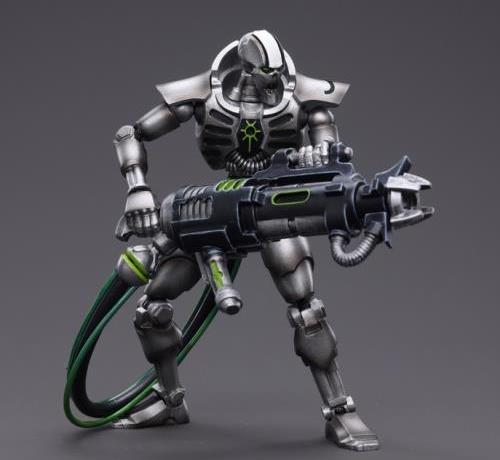 Warhammer 40k Necrons Sautekh Dynasty Immortal with Tesla Carbine 1/18 Scale Figure - Image 5