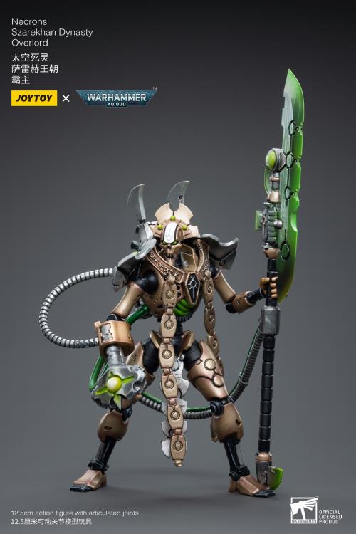 Warhammer 40k Necrons Szarekhan Dynasty Overlord 1/18 Scale Figure - Image 2