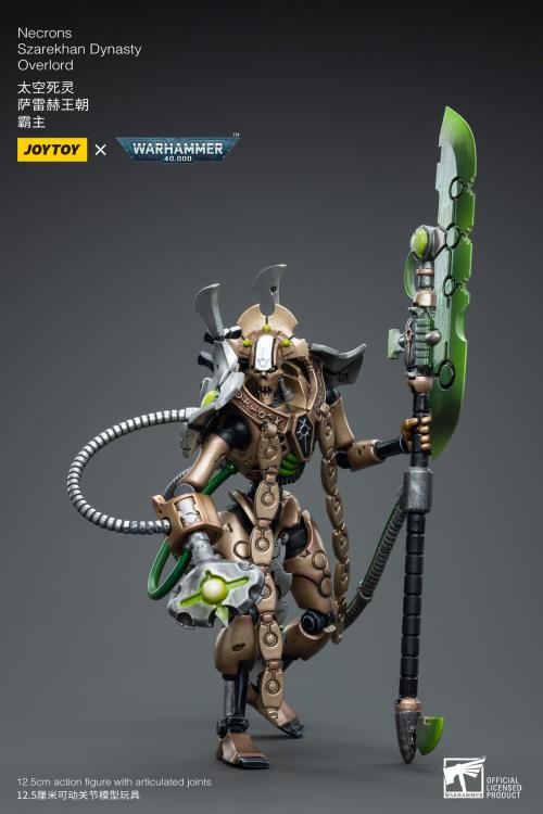 Warhammer 40k Necrons Szarekhan Dynasty Overlord 1/18 Scale Figure - Image 3