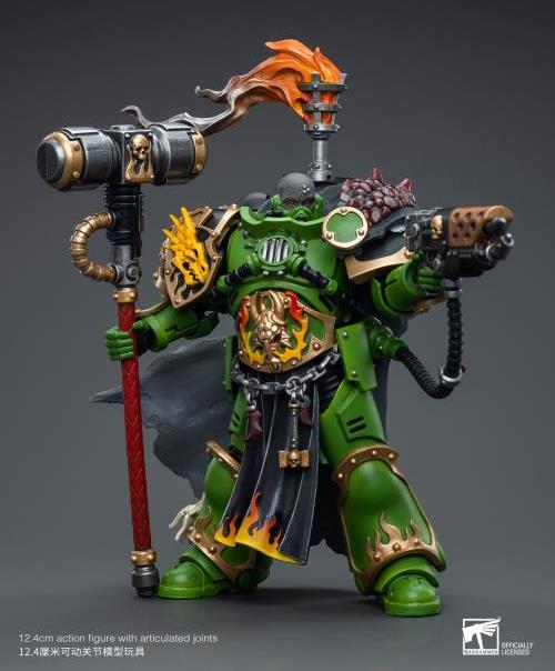 Warhammer 40k Salamanders Captain Adrax Agatone 1/18 Scale Figure - Image 7
