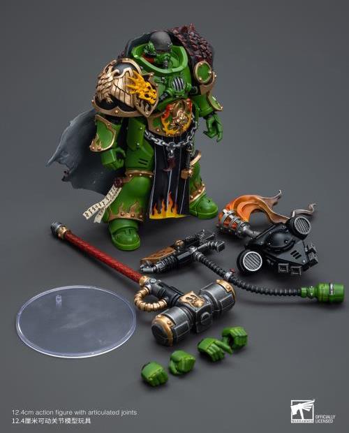 Warhammer 40k Salamanders Captain Adrax Agatone 1/18 Scale Figure - Image 8