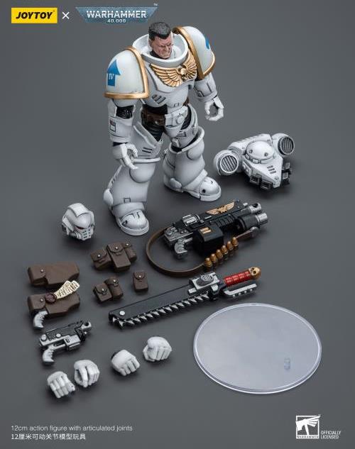 Warhammer 40k Space Marines White Consuls Intercessors 1 1/18 Scale Figure - Image 7