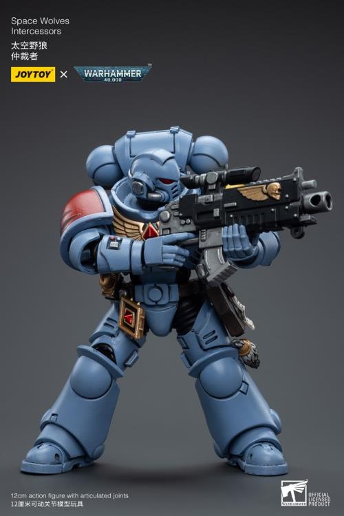 Warhammer 40K Space Wolves Intercessors 1/18 Scale Figure - Image 4