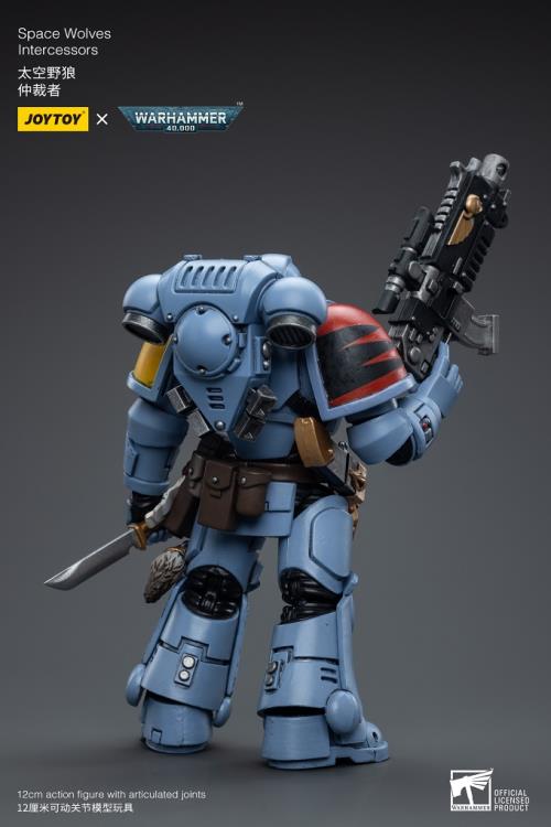 Warhammer 40K Space Wolves Intercessors 1/18 Scale Figure - Image 7