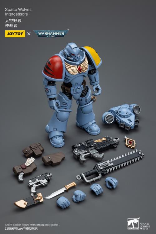 Warhammer 40K Space Wolves Intercessors 1/18 Scale Figure - Image 8
