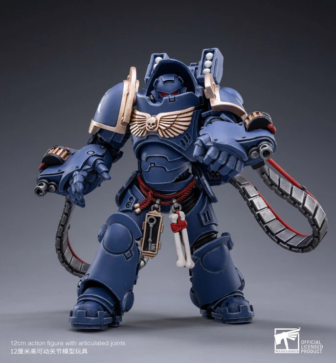 Warhammer 40K Ultramarines Aggressors 1/18 Scale Figure Set - Image 10