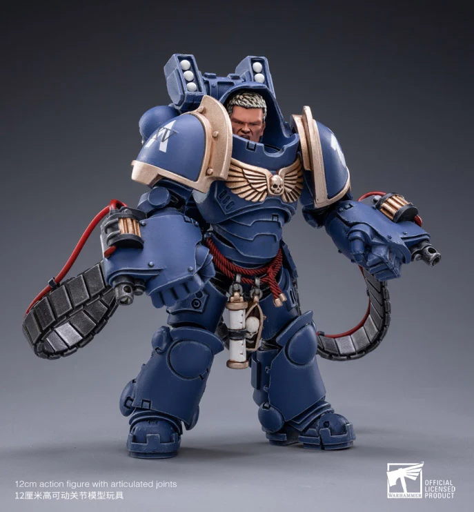 Warhammer 40K Ultramarines Aggressors 1/18 Scale Figure Set - Image 7