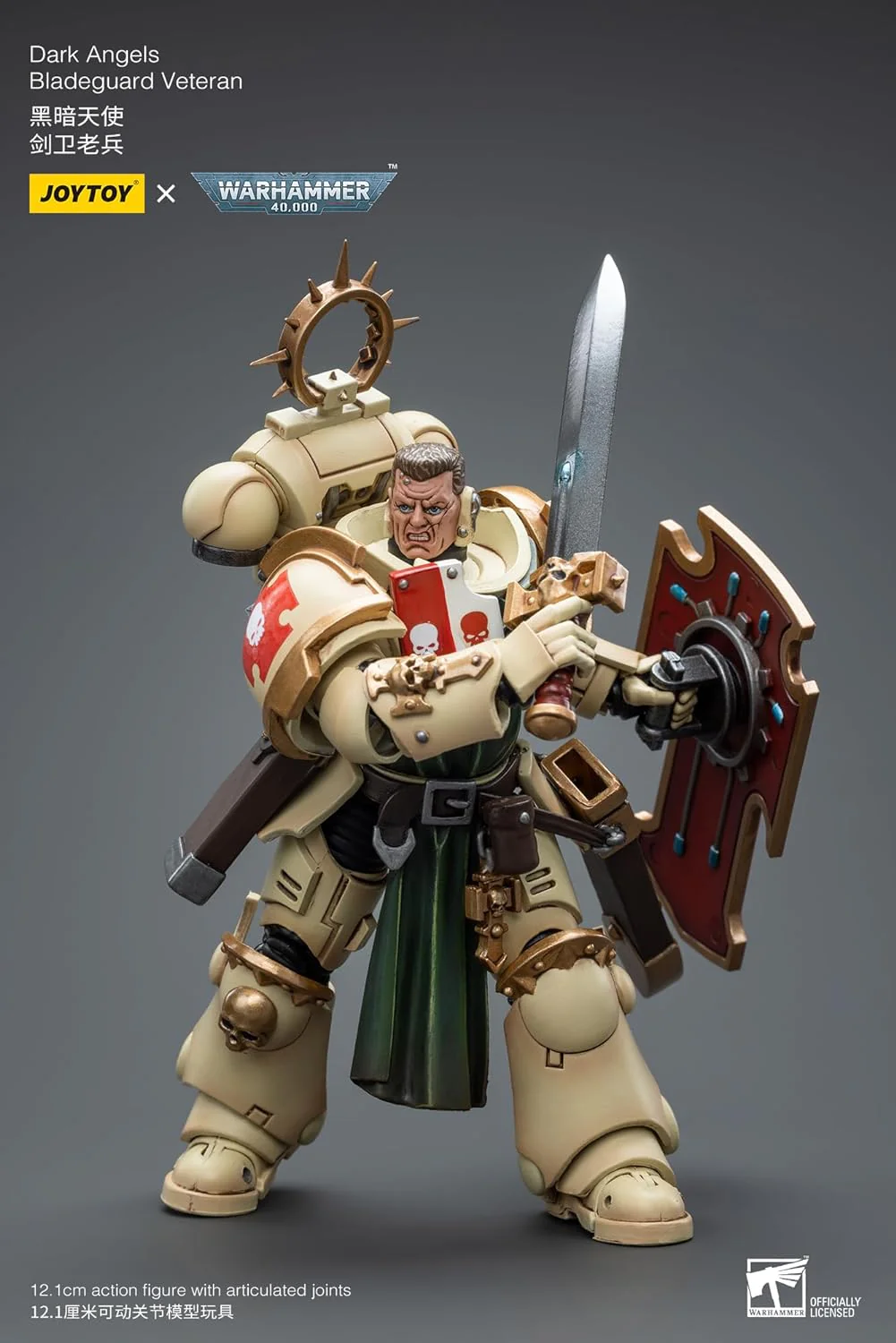 Warhammer 40K Ultramarines Dark Angels Bladeguard Veteran 1/18 Scale Action Figure - Image 3