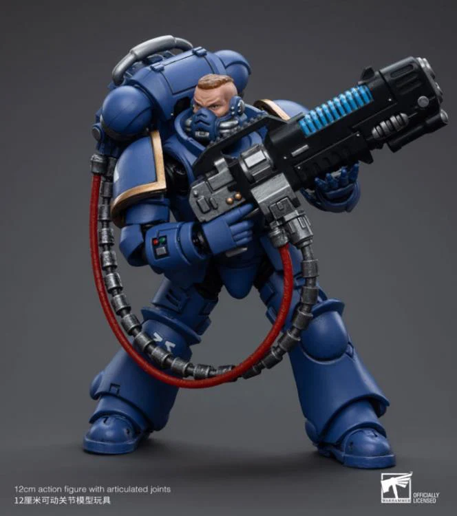 Warhammer 40K Ultramarines Hellblasters Brother Paxor 1/18 Scale Figure - Image 5