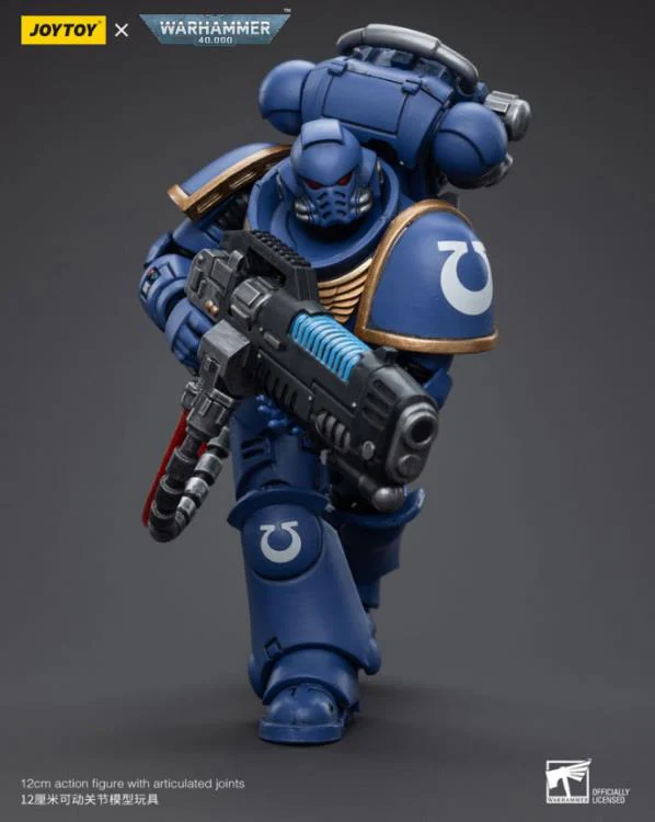 Warhammer 40K Ultramarines Hellblasters Brother Paxor 1/18 Scale Figure - Image 6