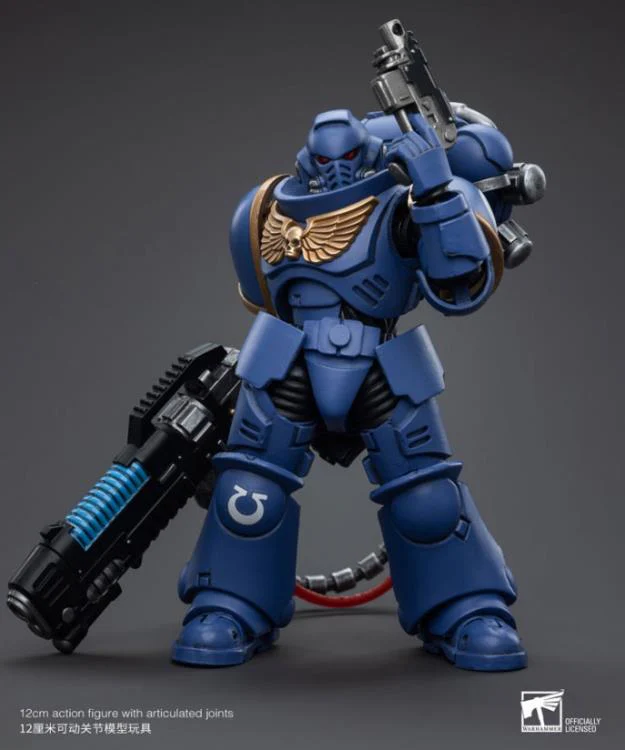 Warhammer 40K Ultramarines Hellblasters Brother Paxor 1/18 Scale Figure - Image 7