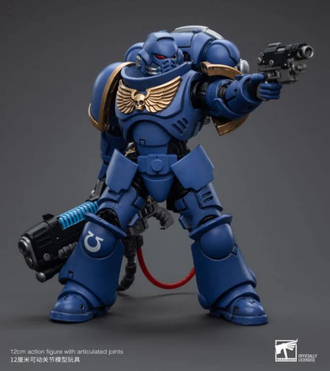 Warhammer 40K Ultramarines Hellblasters Brother Torsus 1/18 Scale Figure - Image 8