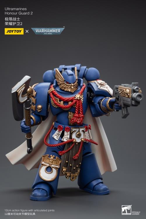 Warhammer 40K Ultramarines Honor Guard (Ver. 2) 1/18 Scale Figure - Image 3