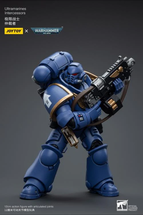 Warhammer 40K Ultramarines Intercessors 1/18 Scale Figure - Image 4