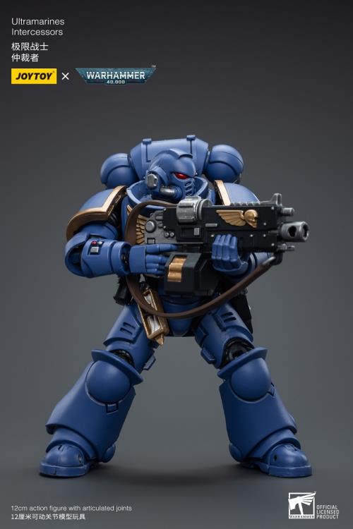 Warhammer 40K Ultramarines Intercessors 1/18 Scale Figure - Image 5