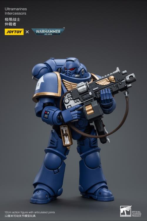 Warhammer 40K Ultramarines Intercessors 1/18 Scale Figure - Image 6