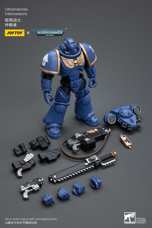 Warhammer 40K Ultramarines Intercessors 1/18 Scale Figure - Image 8